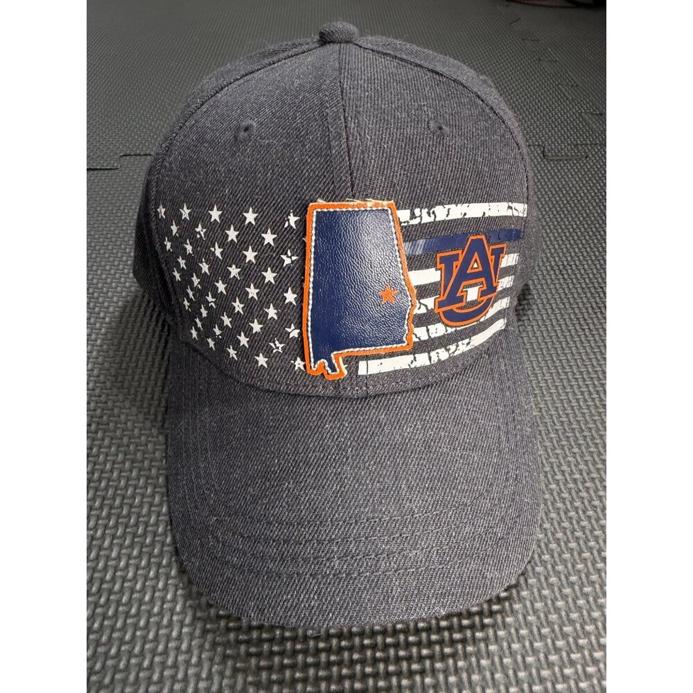 Auburn Tigers Alabama State Flag Snapback Hat By Great State Clothing Co. Unisex